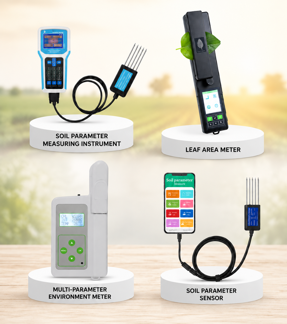 Kerro agriculture equipments and sensors for soil and crop monitoring